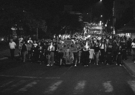 Via-Sacra recordou os 800 anos da morte de São Francisco de Assis na Paróquia São Luiz Gonzaga