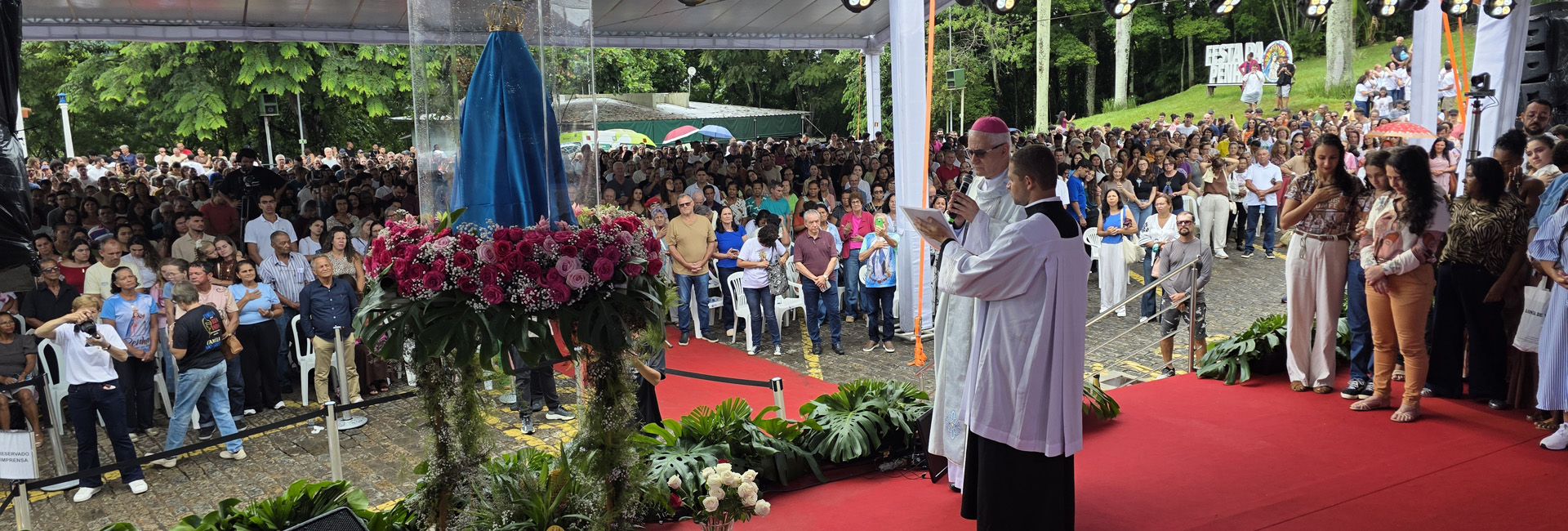 Dom Lauro aponta a paz de Cristo e o perdão como resposta às feridas do mundo no Domingo da Misericórdia
