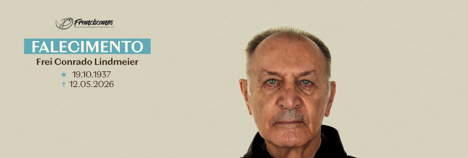 Nota de Pesar – Frei Conrado Lindmeier
