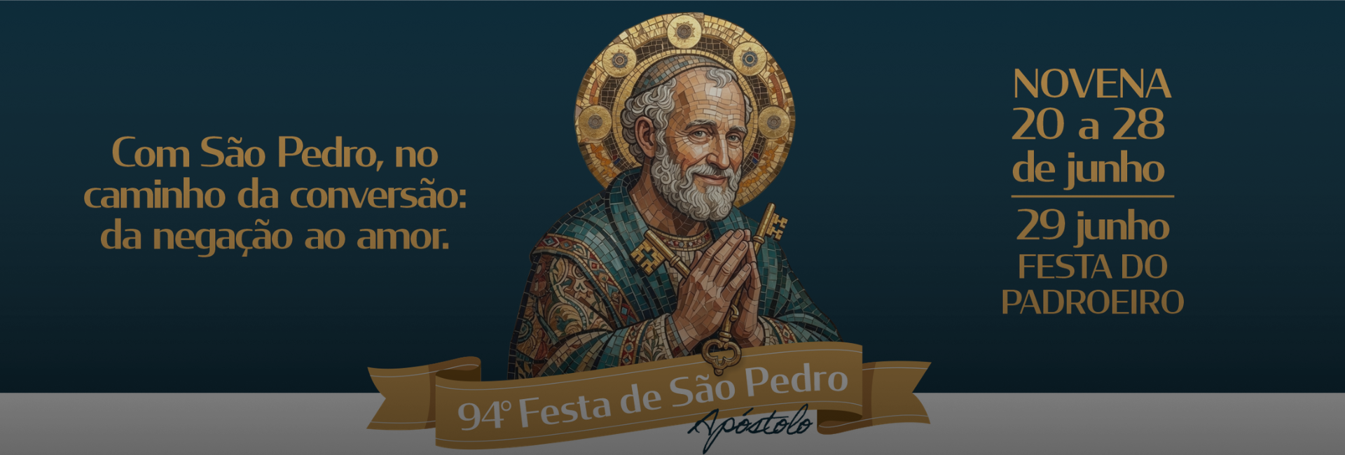 Festa de São Pedro: Dom Edgar abre as festividades na Paróquia em Pato Branco