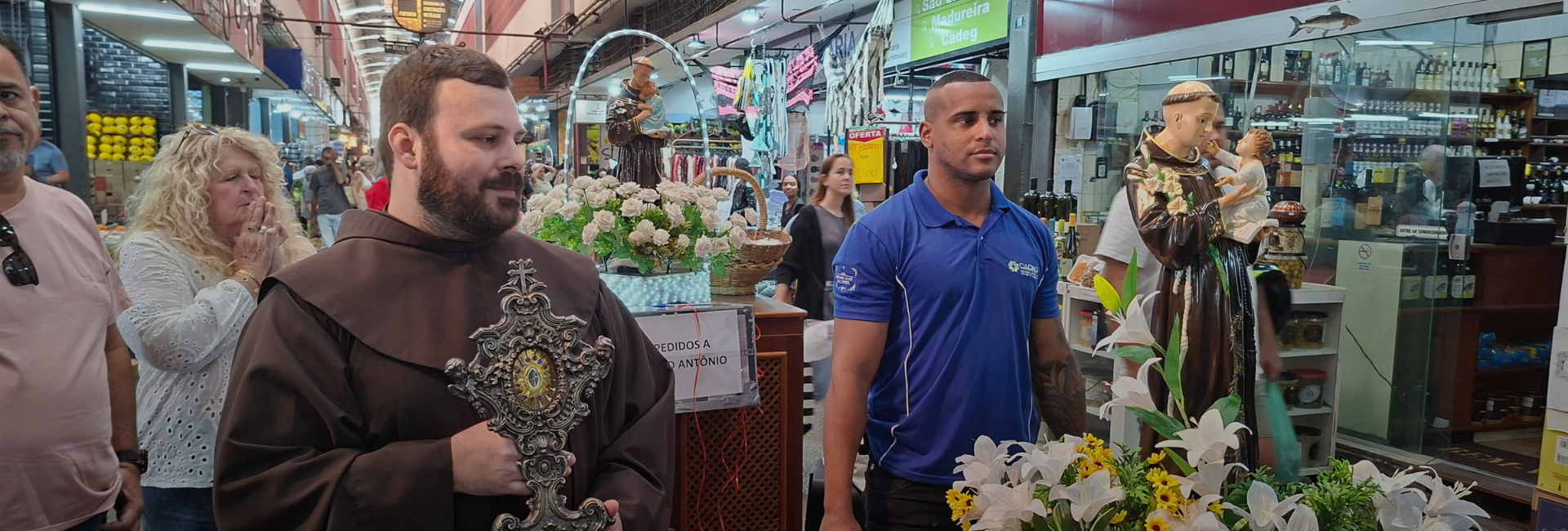 Santo Antônio leva esperança aos quatro cantos do Rio