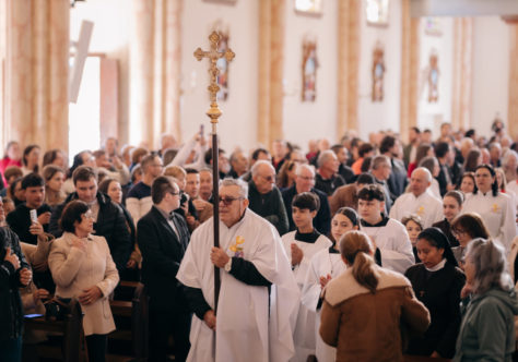 Em Xaxim, dedicação da Igreja Matriz marca festa de São Luiz Gonzaga