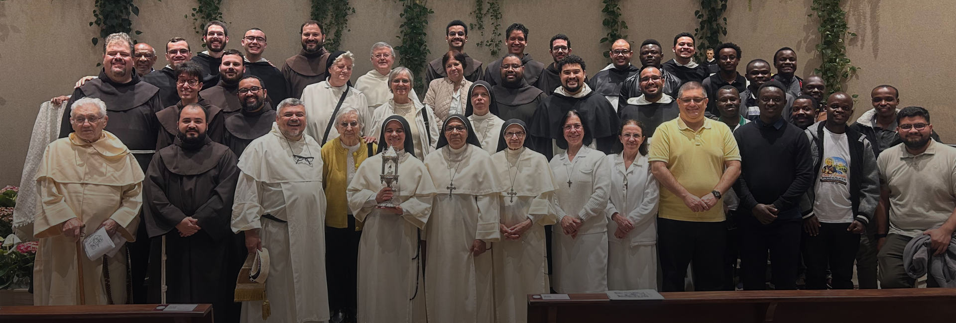 Dominicanos e franciscanos celebram São Domingos de Gusmão