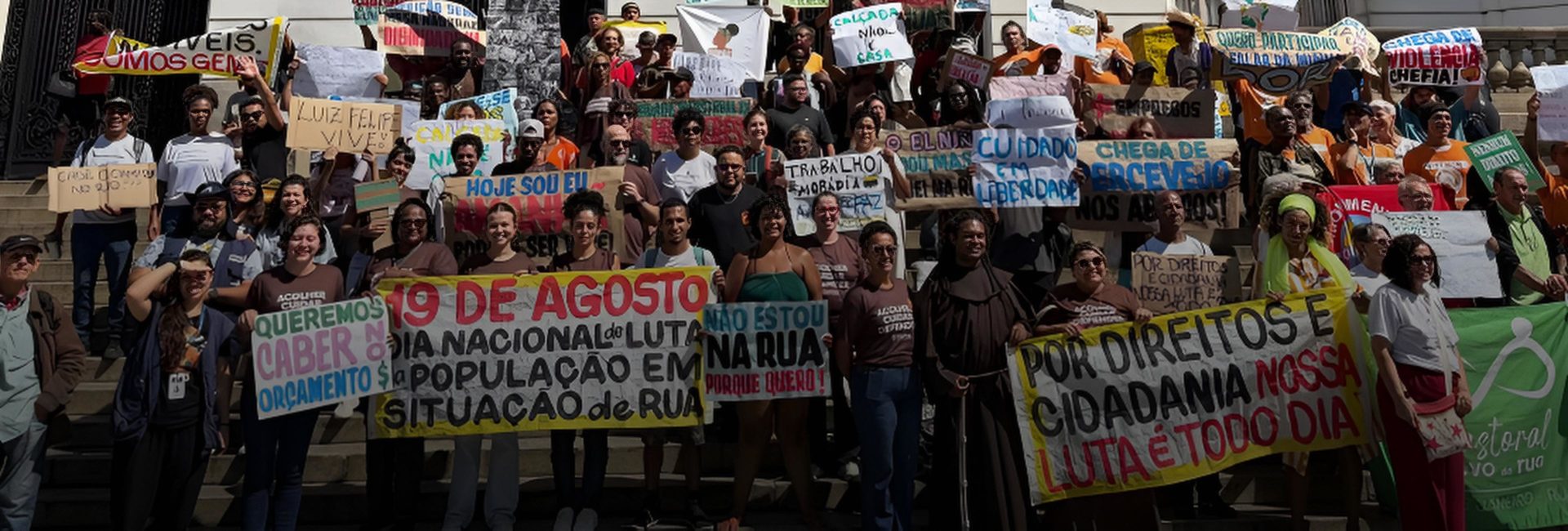 Sefras participa de mobilização em defesa da população em situação de rua em SP e no RJ