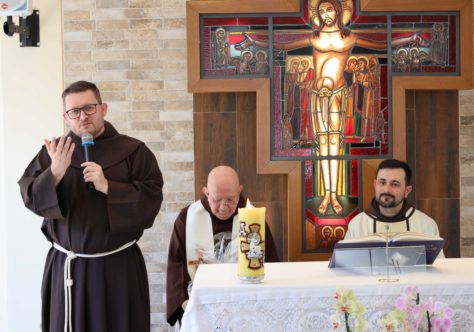 USF celebra Jubileu de 25 anos de Vida Religiosa Franciscana de Frei Daniel Dellandrea