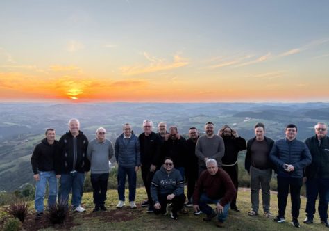 Retiro em Iomerê reuniu 21 frades em dias de oração, reflexão e fraternidade