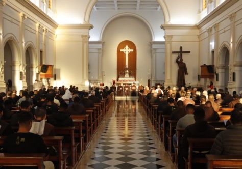 Oração vocacional abre o terceiro dia do Capítulo das Esteiras